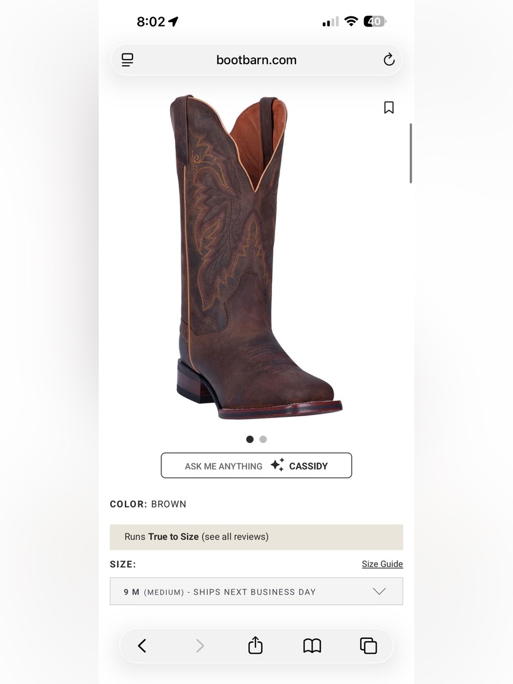 DAN POST WOMEN'S WESTERN BOOTS - BROAD SQUARE TOE